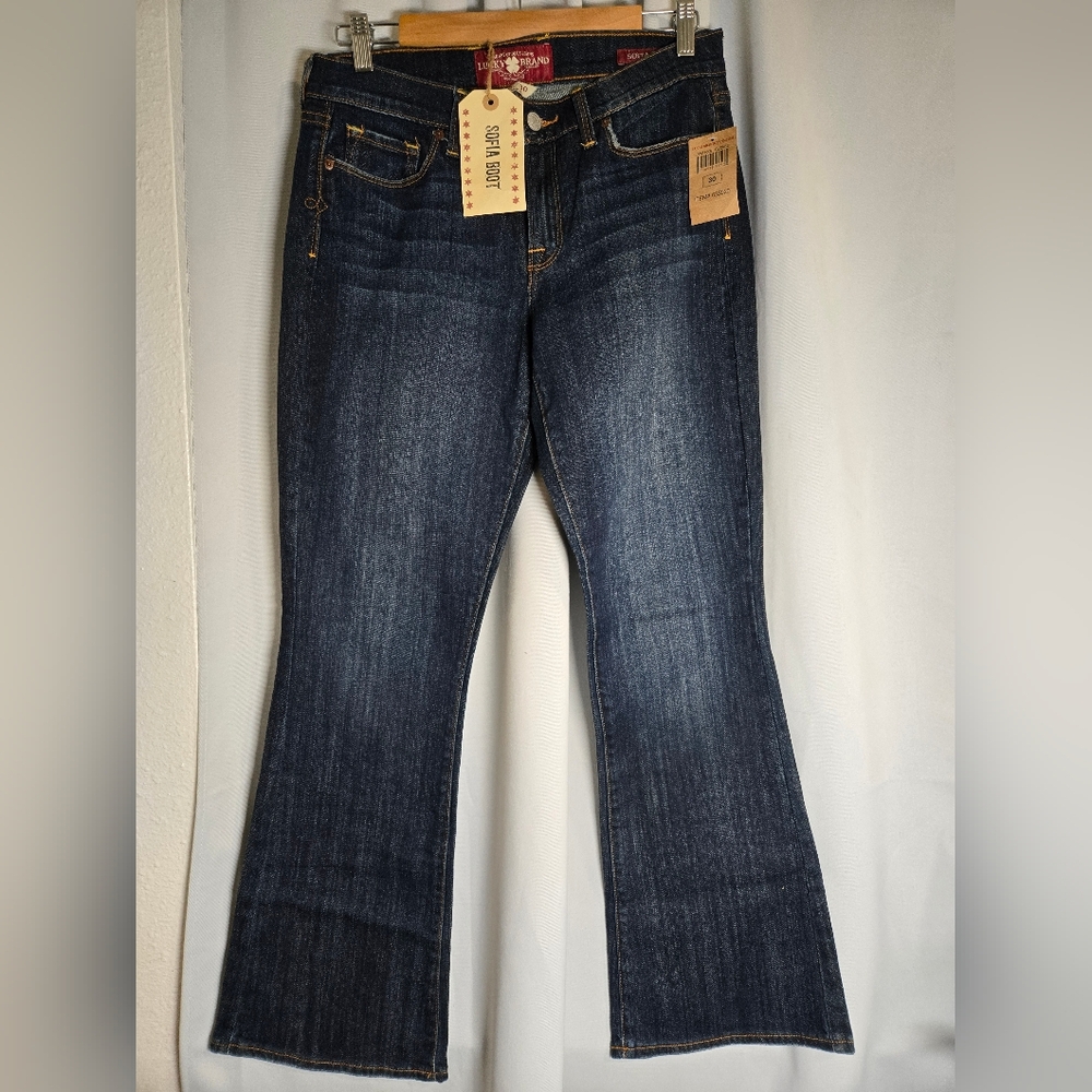Lucky Brand Dark Blue Flare Jeans
